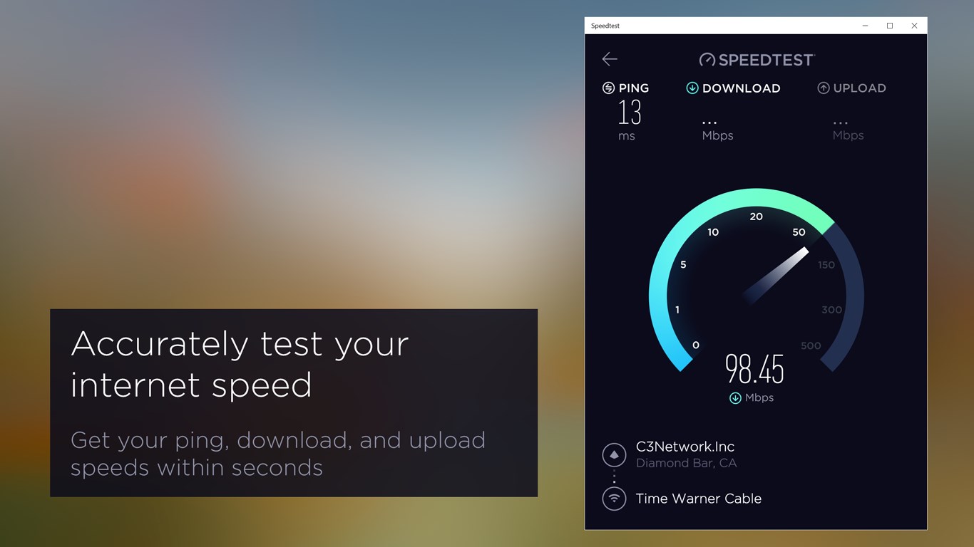 「Speedtest by Ookla」