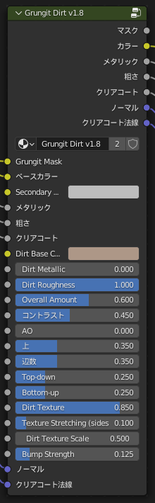 ［Grungit Dirt］ノード