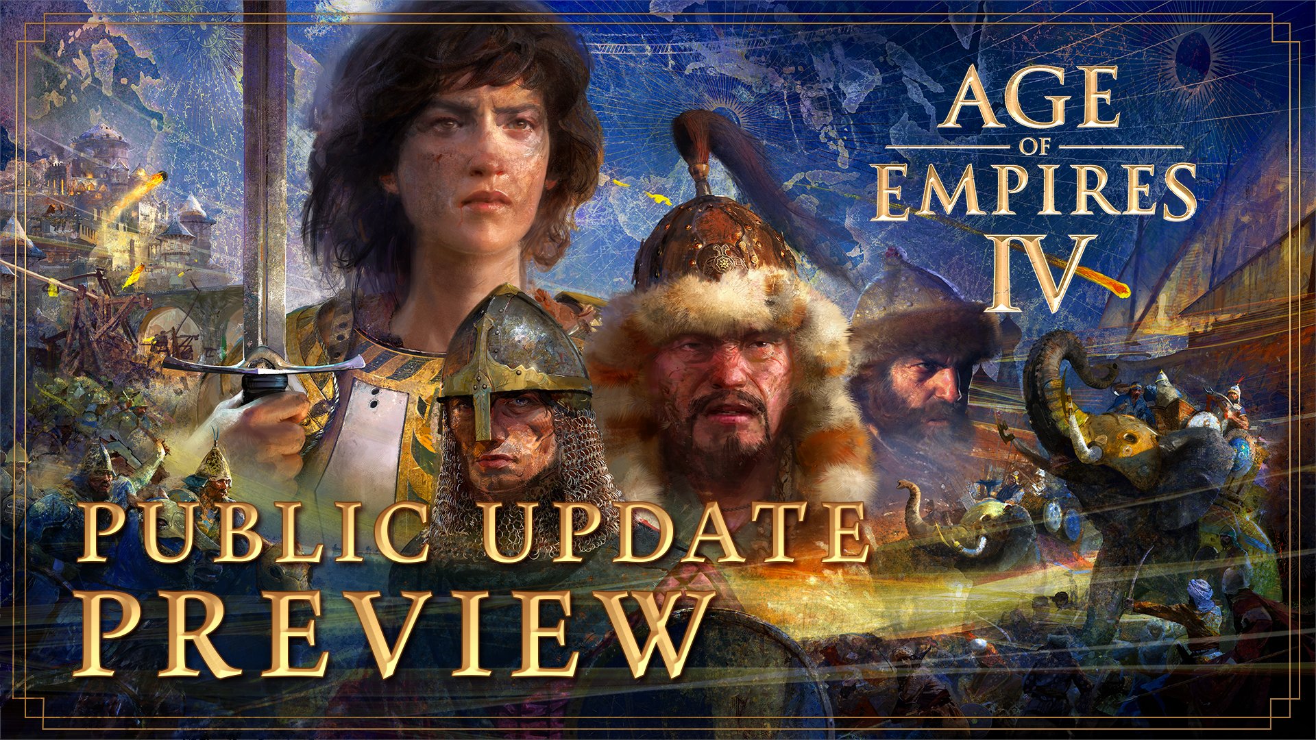 「Age of Empires IV」Public Update Preview