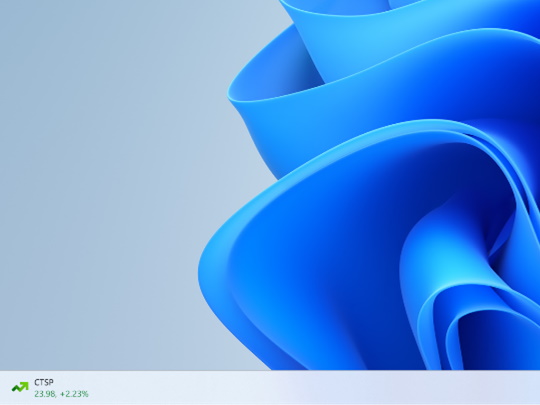 天気以外の情報もローテーション表示するタスクバーの［ウィジェット］領域