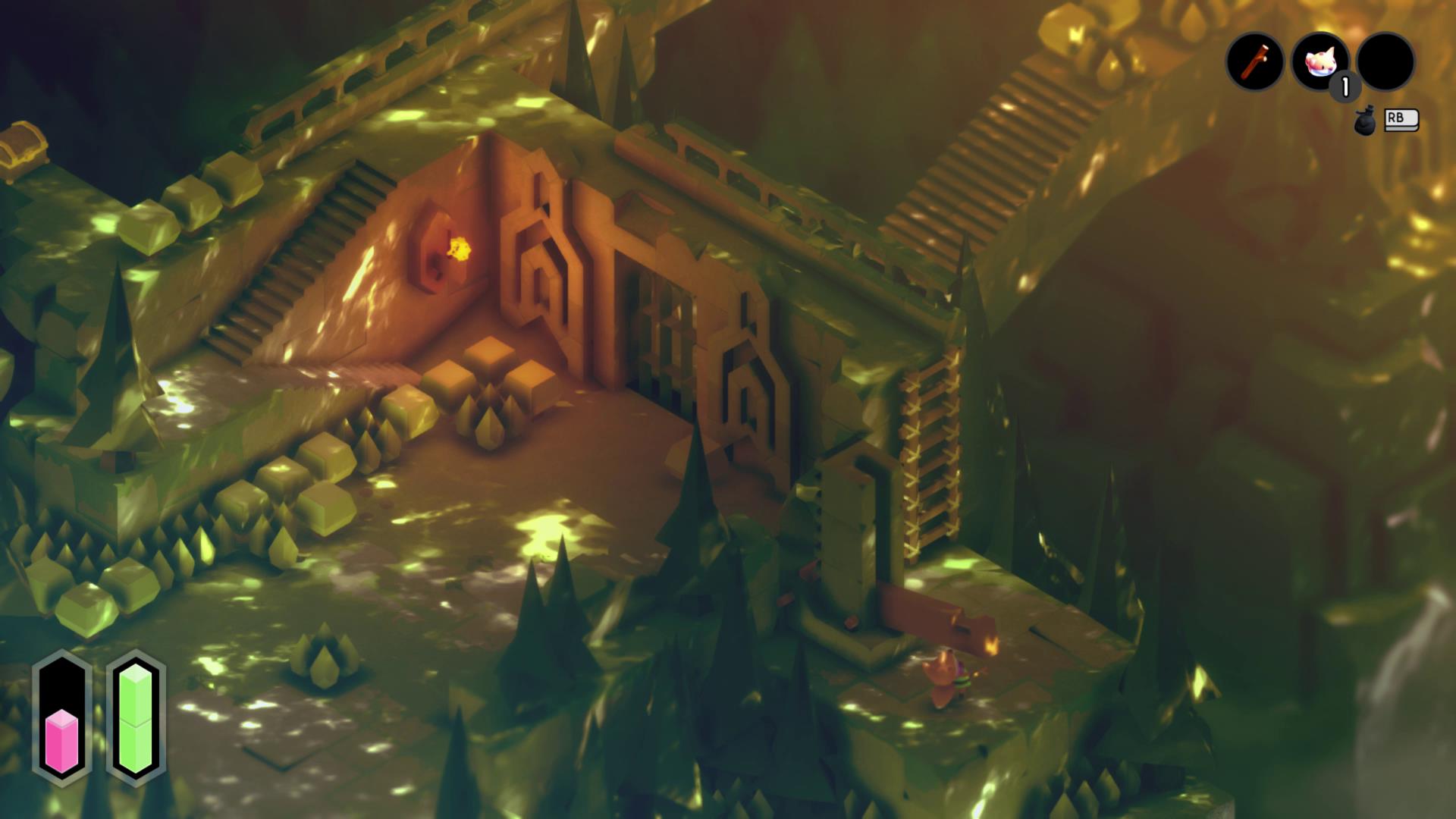 道中にはスイッチなどの仕掛けもある