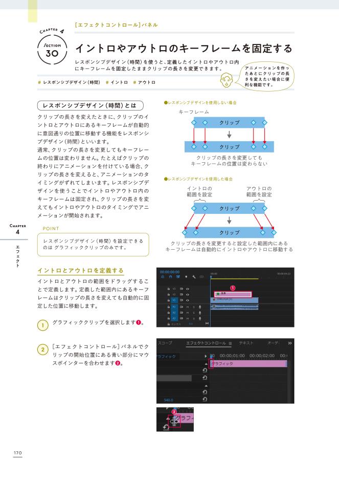 操作の難しい複雑な機能は図を用いてしっかりと解説