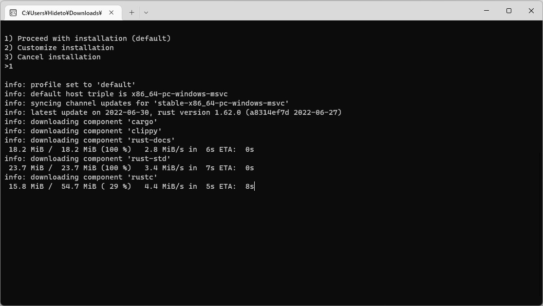 必要なライブラリ・ツール類を自動でセットアップ