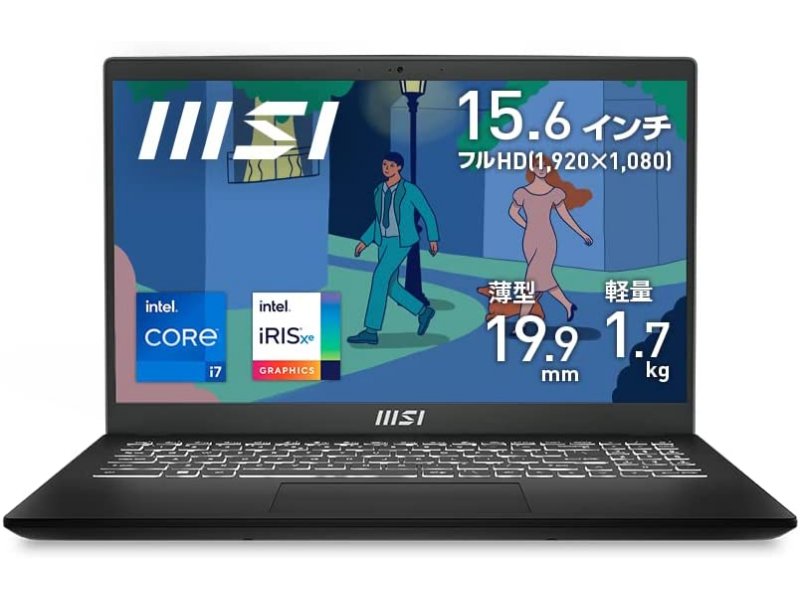 MSI『Modern-14-B11MOU-1209JP』