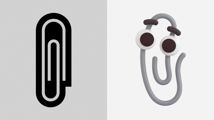残念ながら「クリッパー」（Clippy）君は含まれず