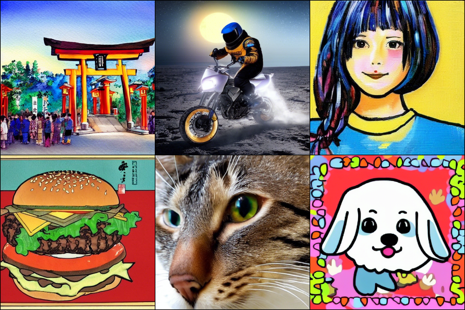 日本語の指示に特化した画像生成AI「Stable Diffusion」の派生版をrinnaが開発