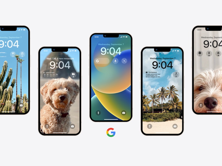 Googleの主要アプリが「iOS 16」のロック画面ウィジェットへさっそく対応