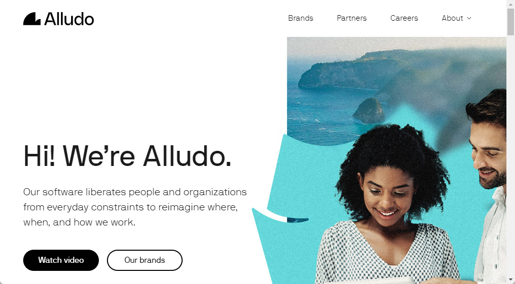 Alludoの公式サイト