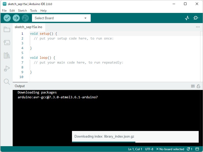 「Arduino IDE 2.0.0」