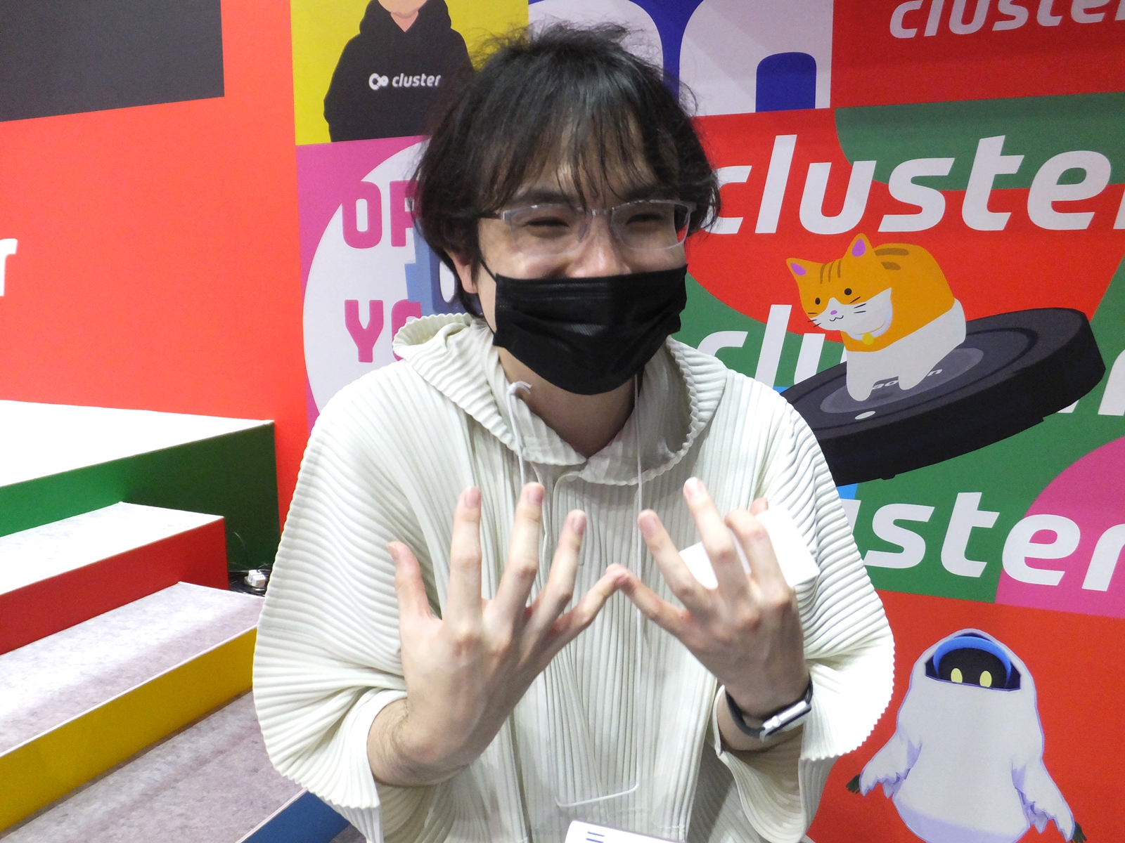 クリエイティビティの面白さを満面の笑みで語る加藤氏