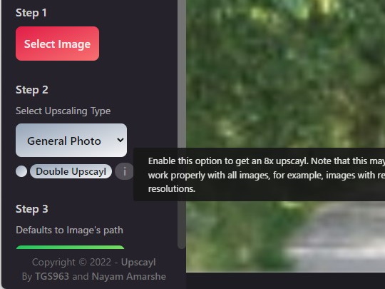 「Double Upscayl」オプションが導入