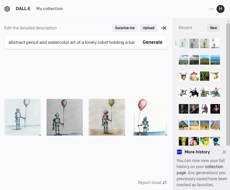自然言語での指示に従い、AIが画像を生成