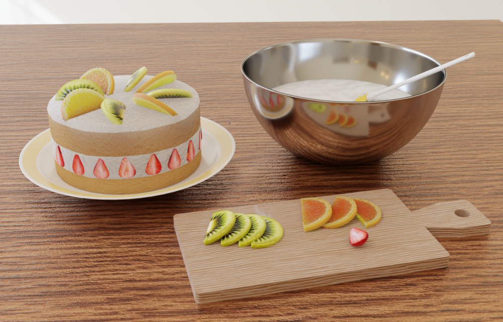 自動生成したテクスチャの作例