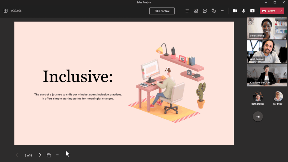 ハイコントラスト表示にする機能も改善