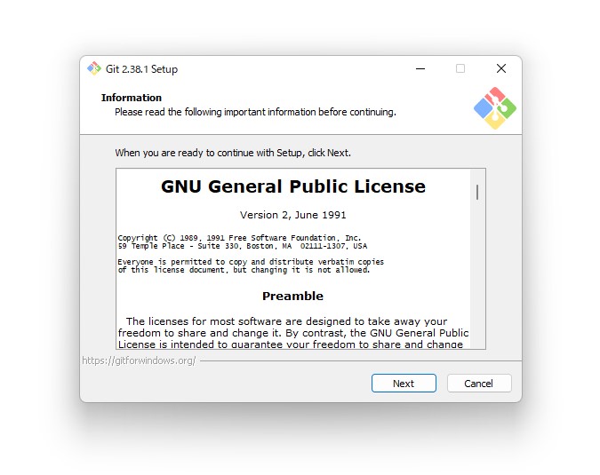「Git for Windows」v2.38.1
