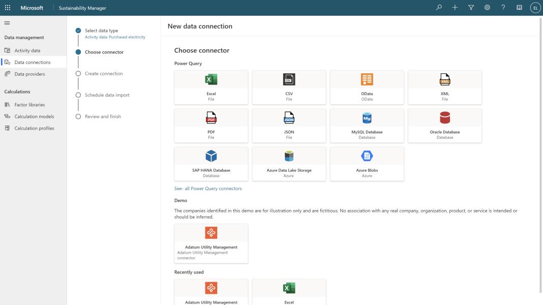 「Microsoft Sustainability Manager」
