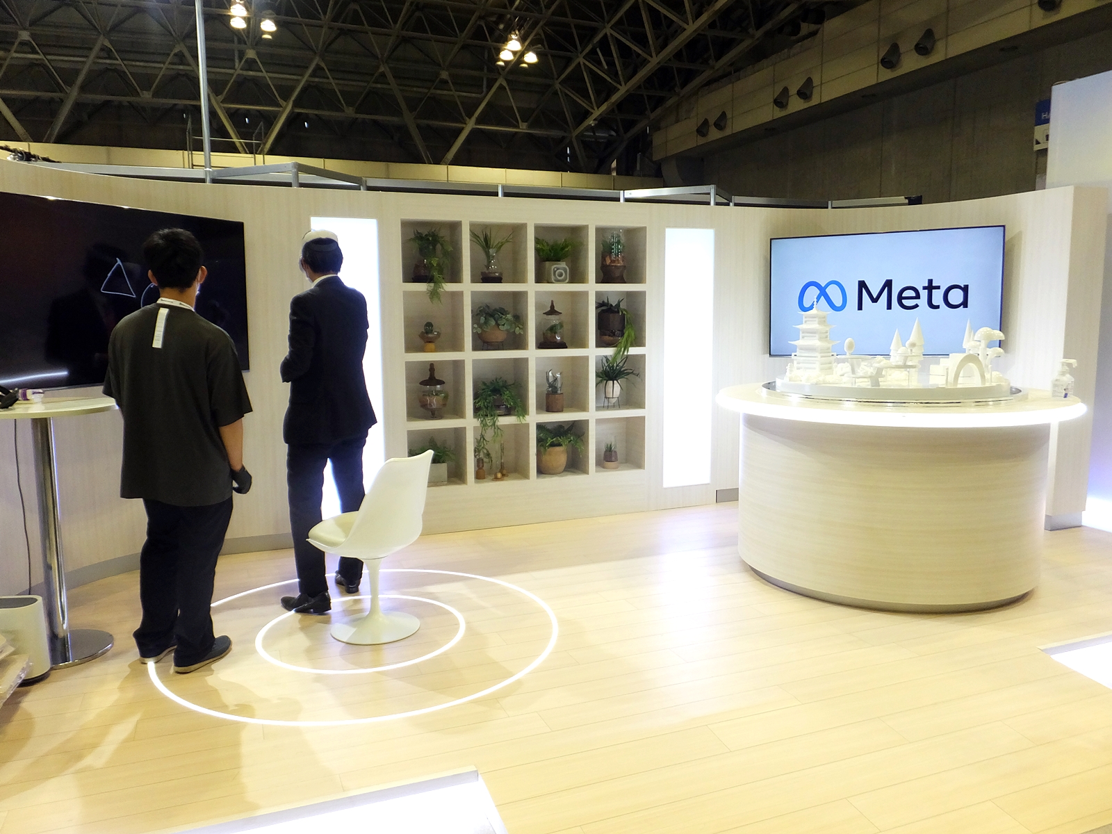「CEATEC 2022」Metaブース（METAVERSE EXPO JAPAN 2022内）