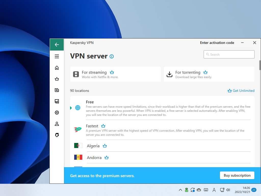 動画のストリーミングサービスに特化したモードや、「BitTorrent」で大きなファイルをダウンロードするための専用モードが追加