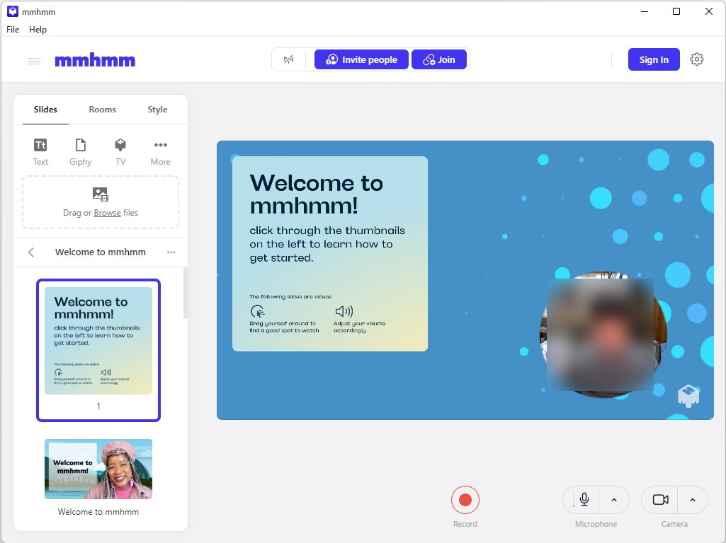 mmhmm、新しいデスクトップアプリを発表