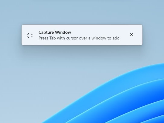 ウィンドウを［Tab］キーでキャプチャーしてドッキング