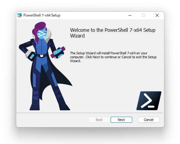 「GitHub」などからダウンロードできるMSIインストーラー。「Microsoft Update」でアップデートを管理している場合は、引き続き「PowerShell 7.2」（LTS）の利用を継続することに