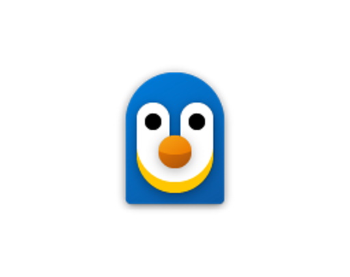 Linuxのマスコットペンギン「タックス」を彷彿とさせる（？）アプリアイコン
