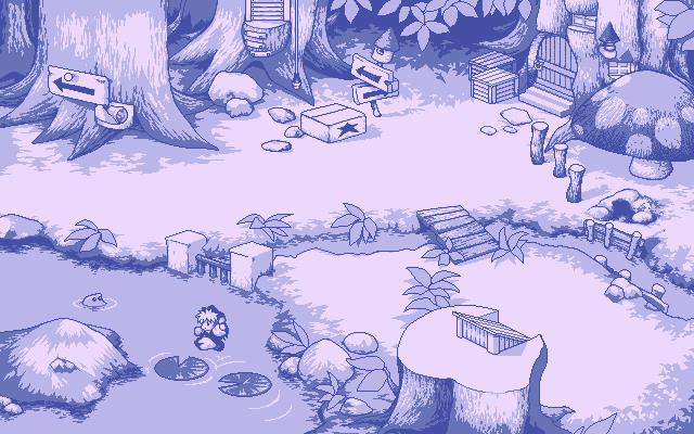 クリルもいろんなアクションを見せる