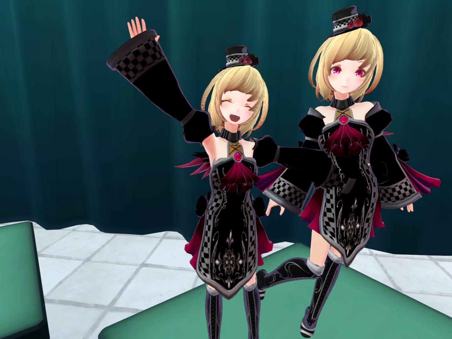 腕の動きが加わるだけでグッと印象が変わりますよね