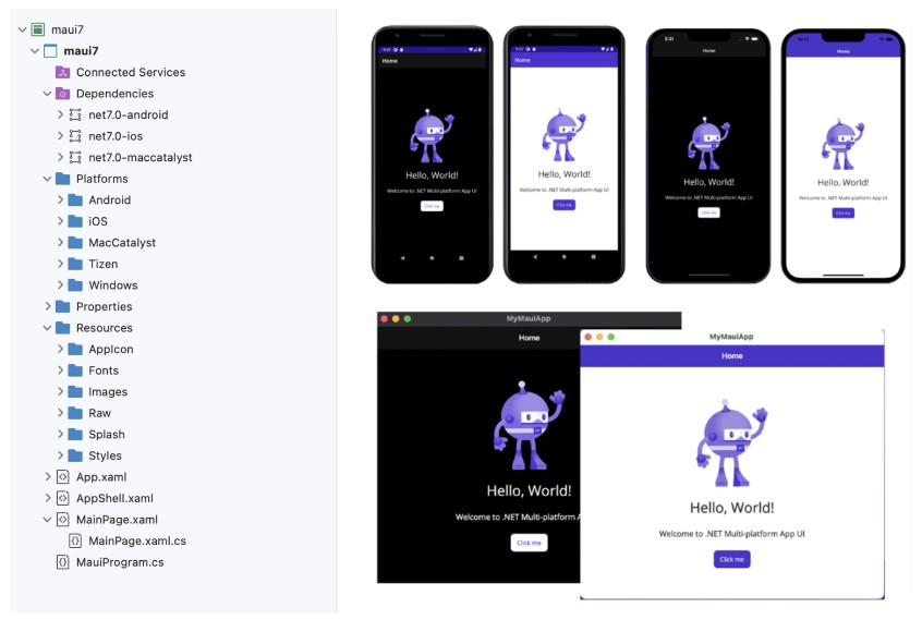 「Visual Studio for Mac 17.4」で「.NET MAUI」が利用可能に
