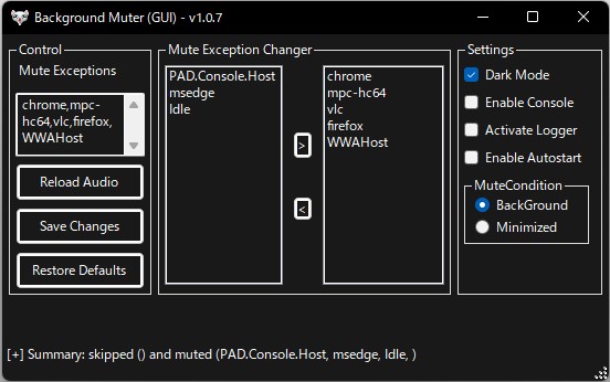 ダークモードにも対応