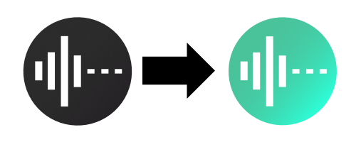 利用可能な場合はアイコンがハイライトされる