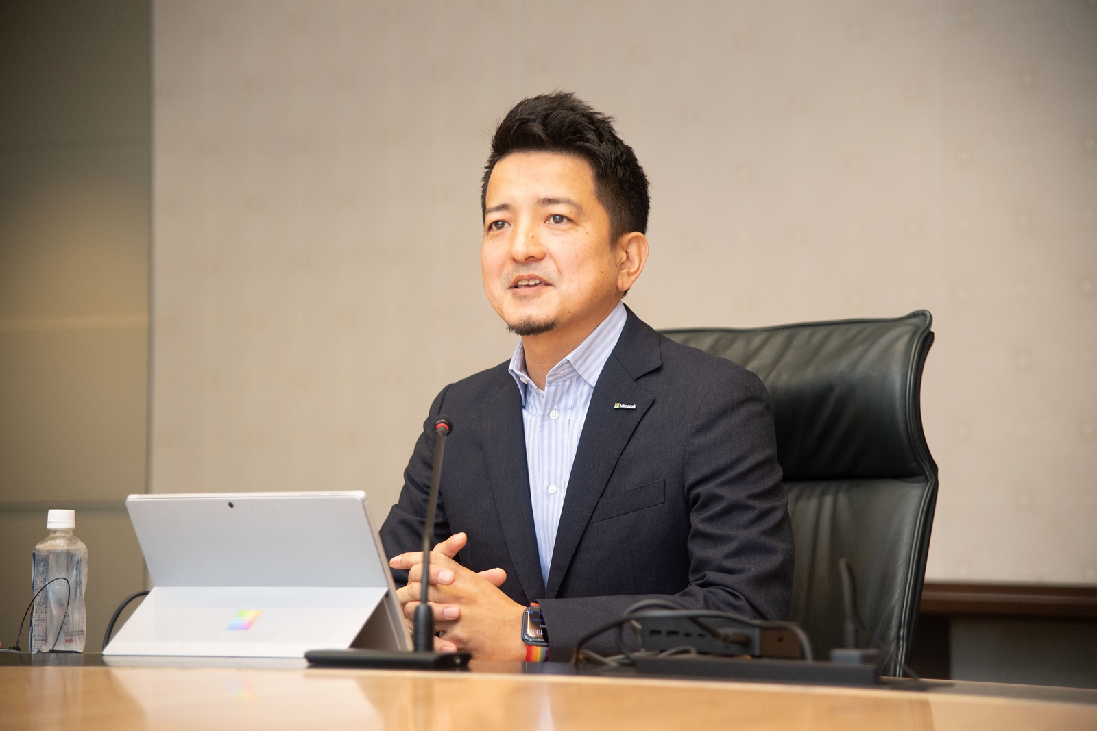 日本マイクロソフト 執行役員 コンシューマー事業本部長の竹内洋平氏