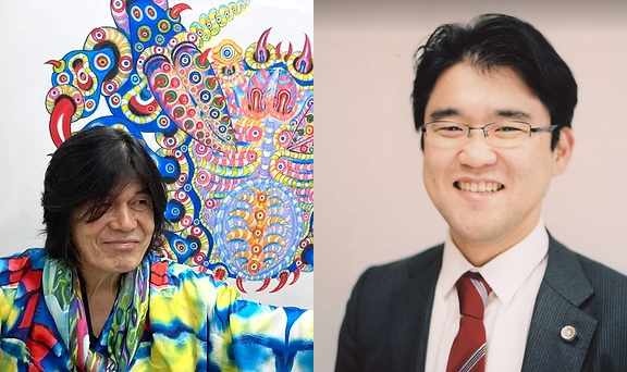 河口洋一郎氏（左）、柿沼太一氏（左）