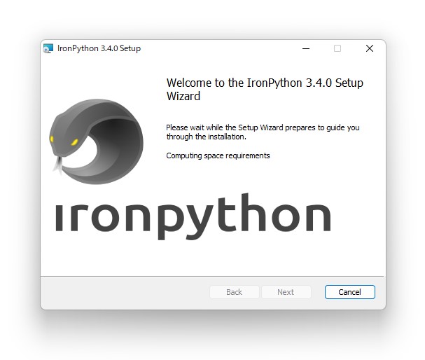 「IronPython」v3.4.0