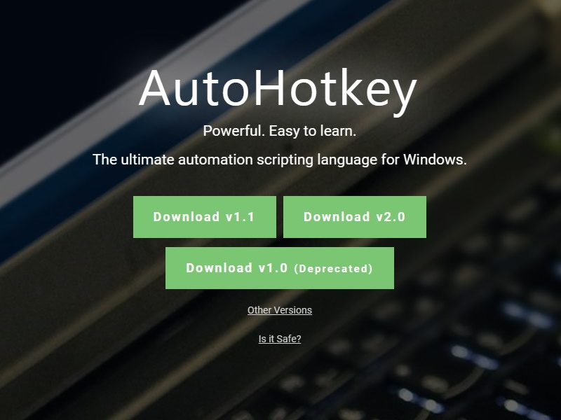 「AutoHotkey」がv2.0.0に