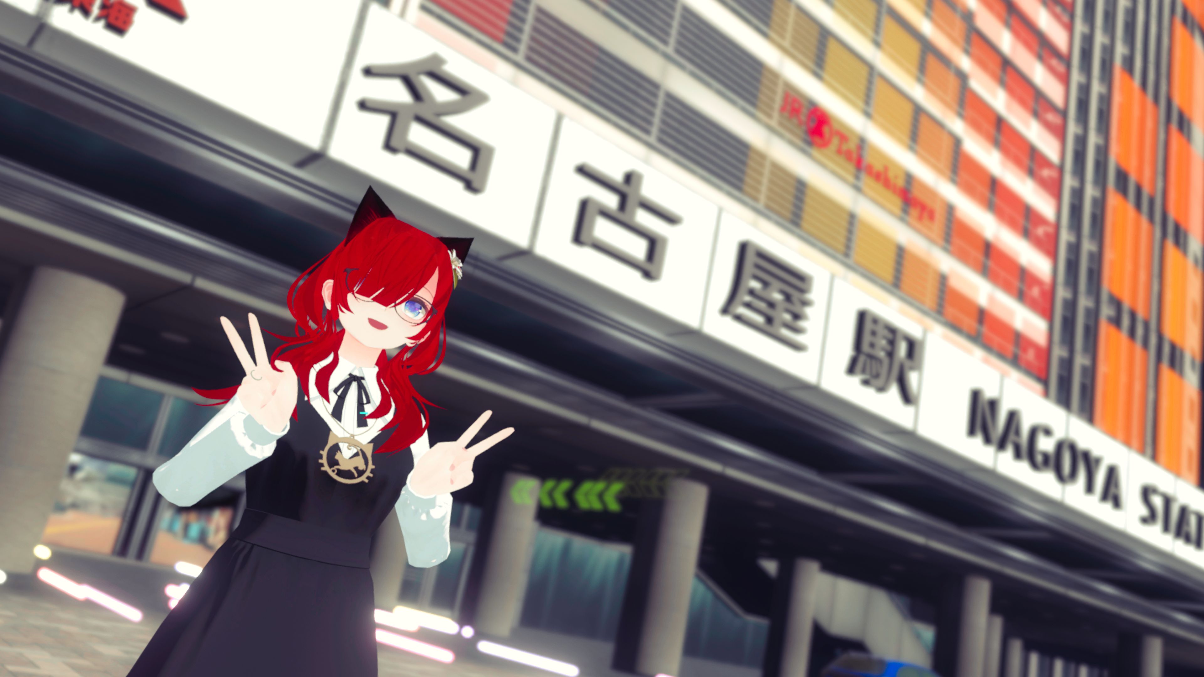 「バーチャルマーケット2022 Winter」のバーチャル名古屋にて（写真提供：TATAMIさん）