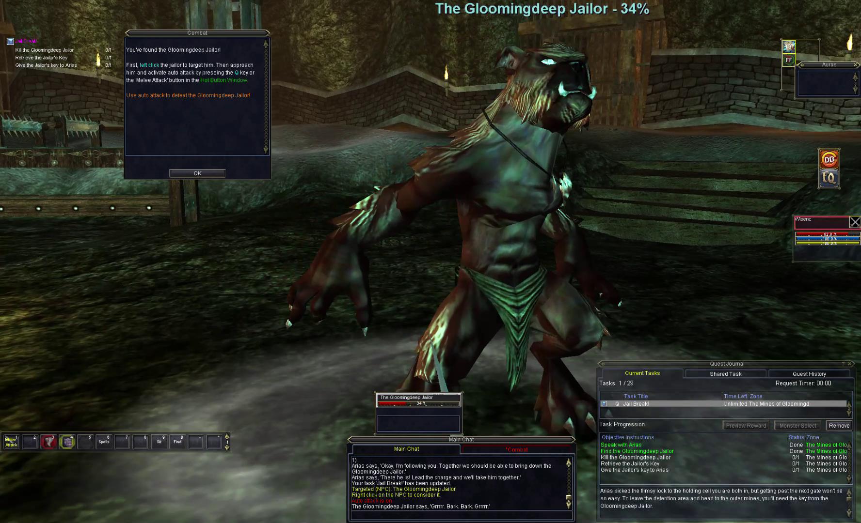 敵を倒して脱出する