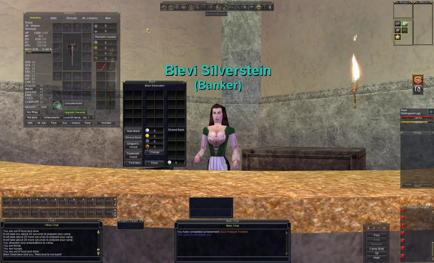 Bankerのお姉ちゃんや、Bankを開いた時に流れる癒しの音楽はそのまま