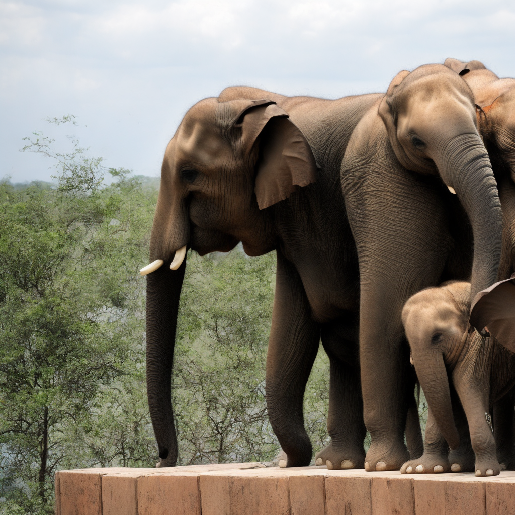 塀の上まで登り……