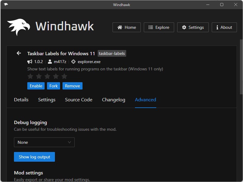 UIやオプションを拡充。Modのトラブルシューティングが可能となった