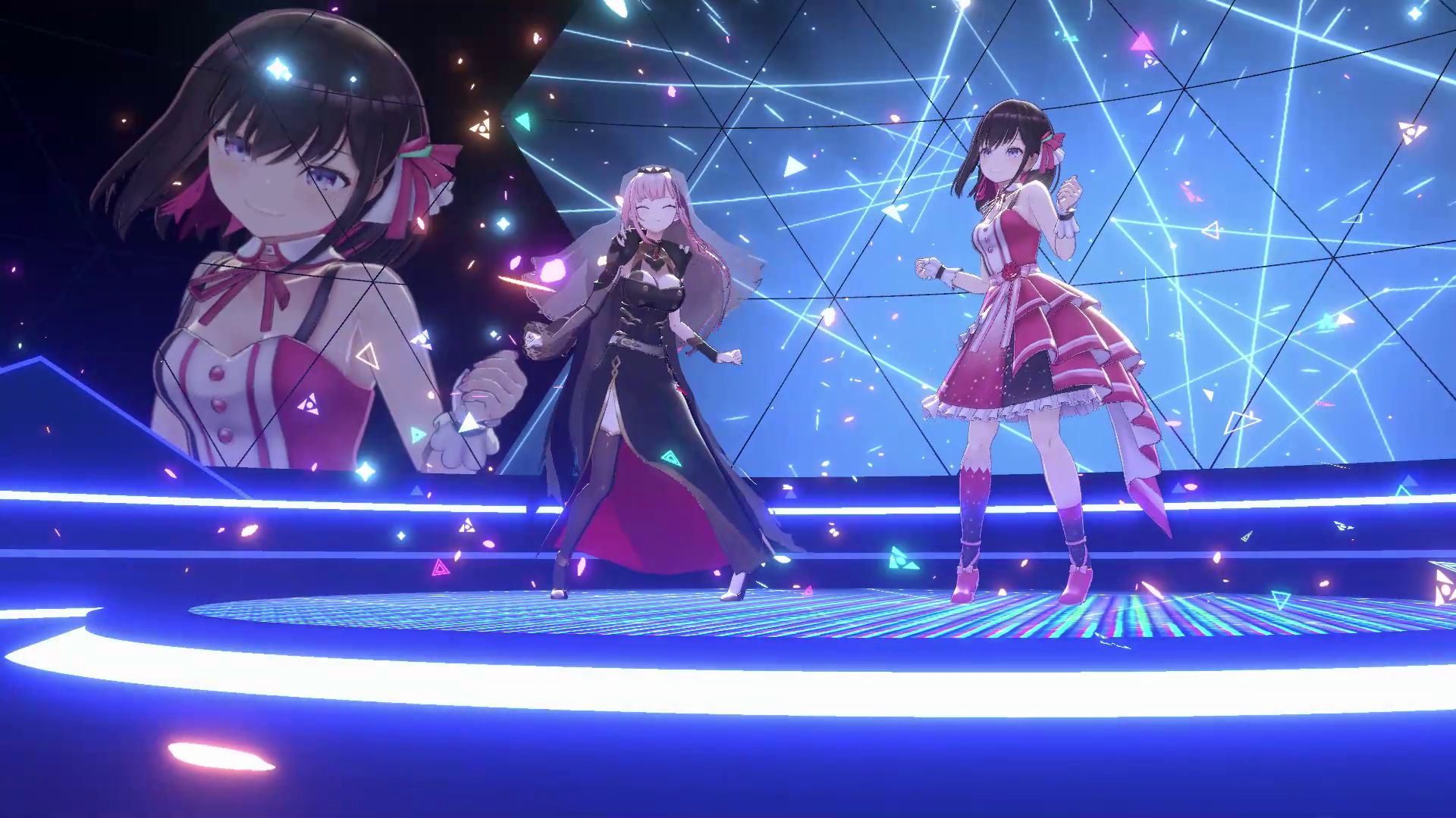 「プロトライブ」の様子。光の演出がバッチリハマっていてとても印象的でした