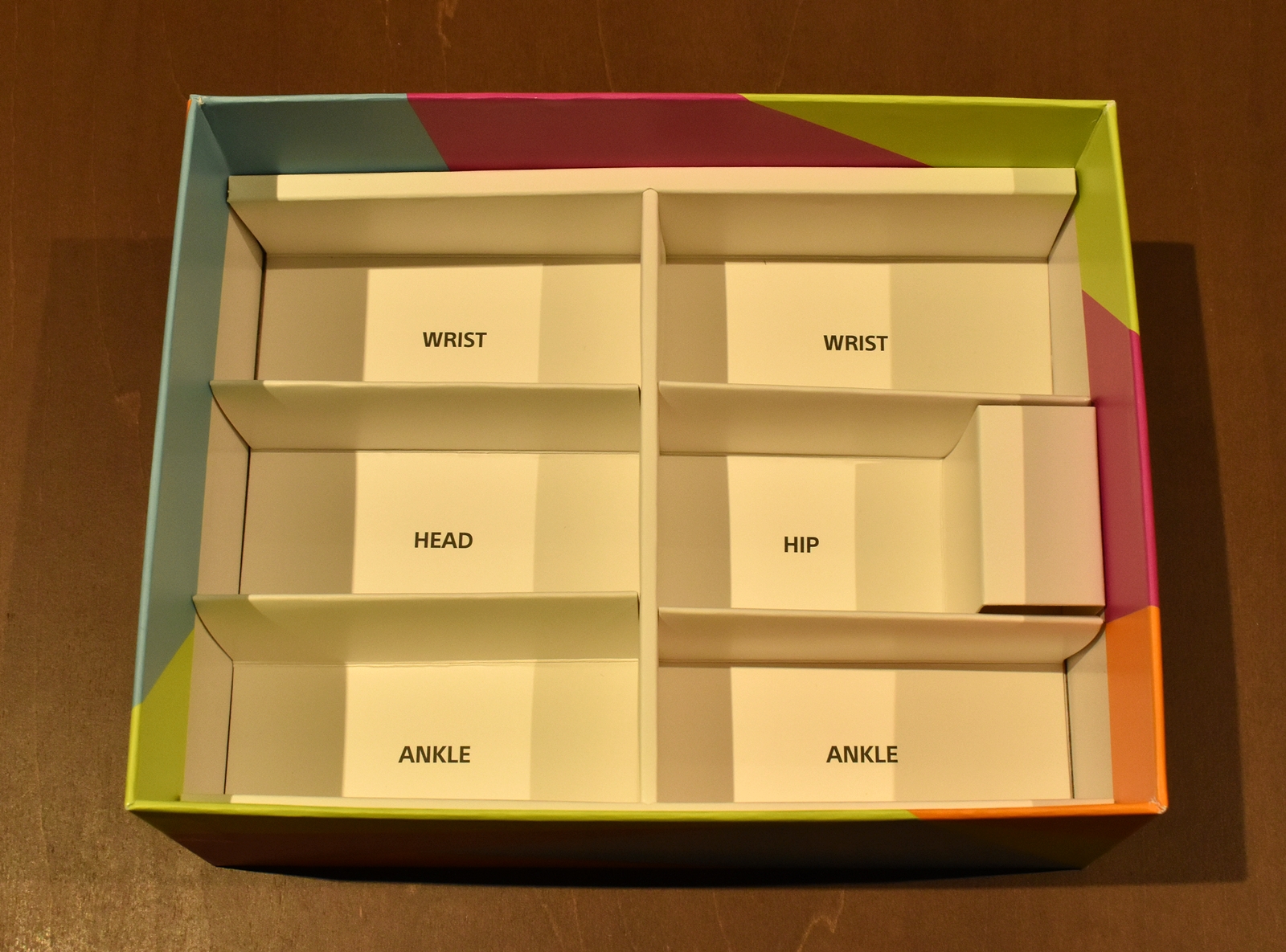 後でどこにしまうのかがわかるよう記載されています