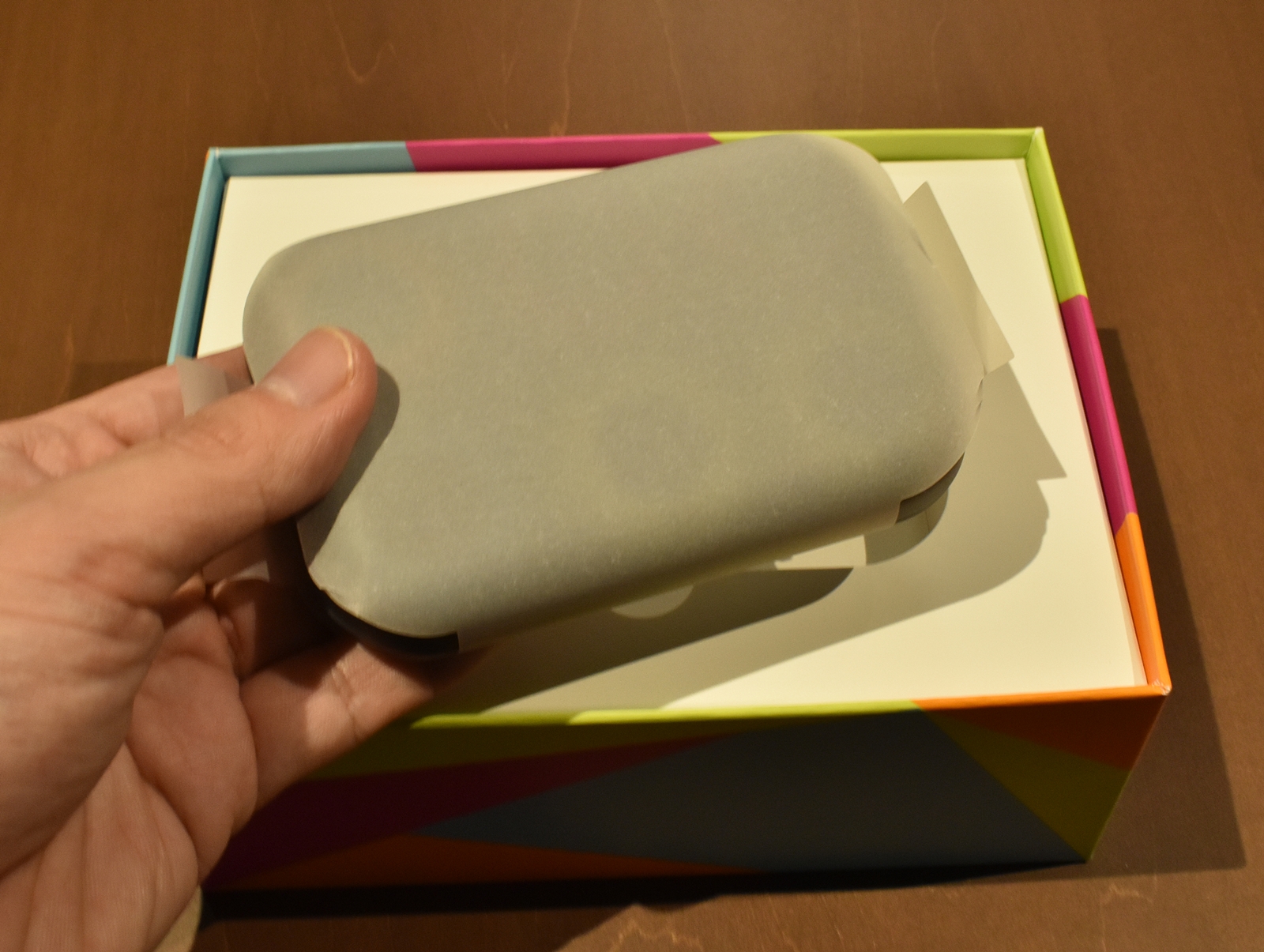 軽さにビックリ