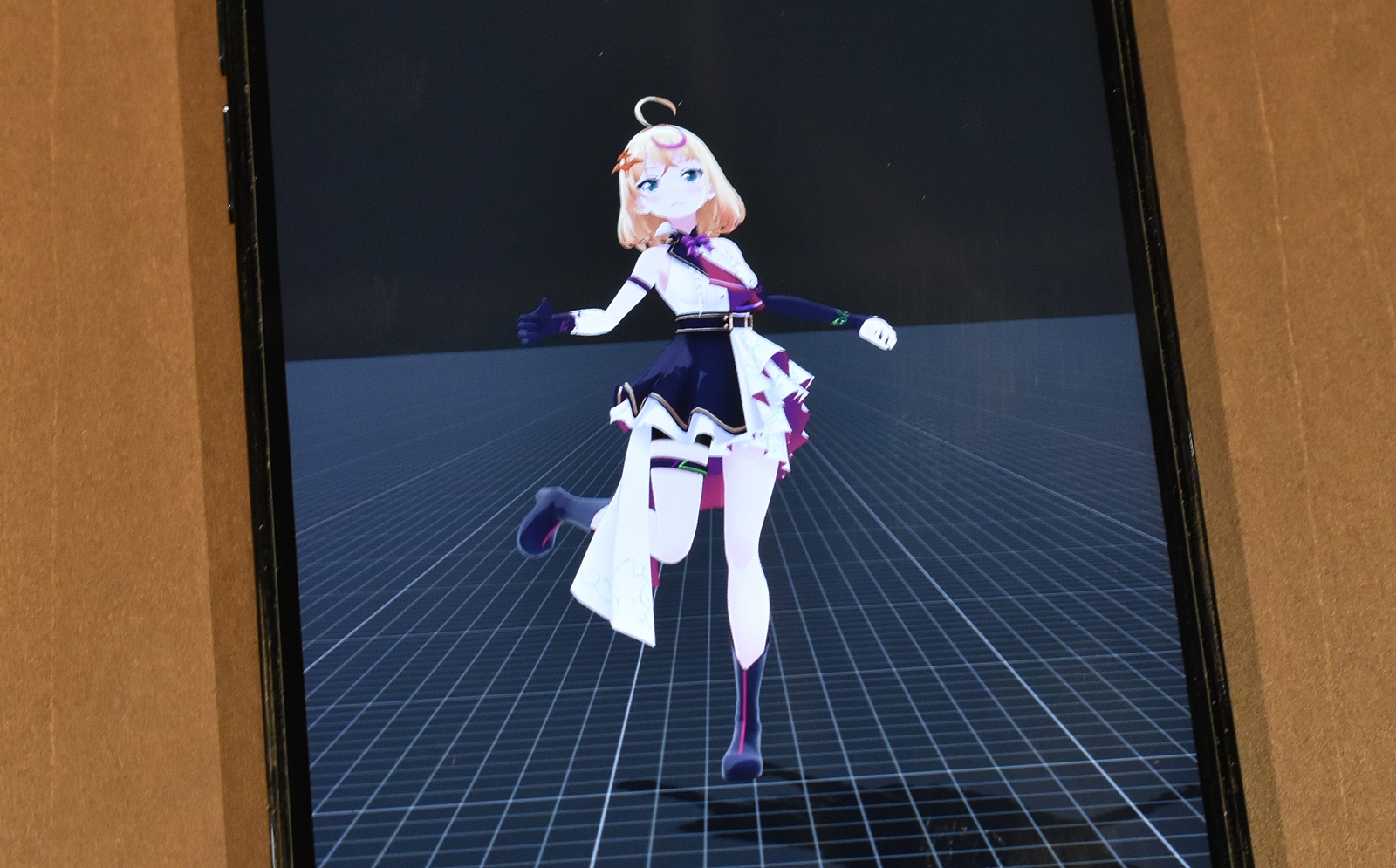 足を上げてみたり