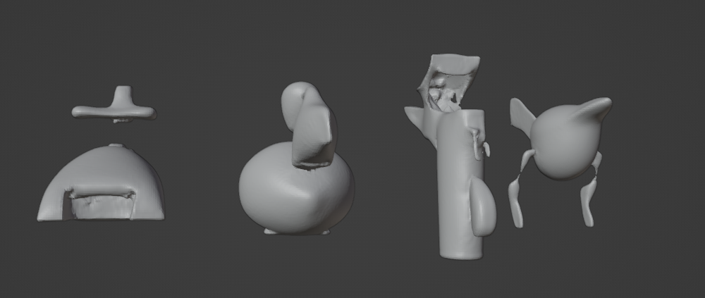 「DMT Meshes」で爆誕した謎生物たち。デザインのアイデアに困った時、ヒントに利用するといいかも