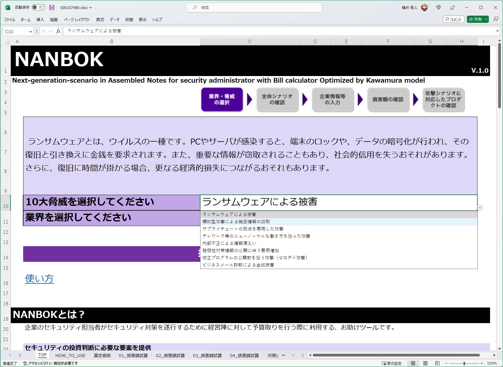 IPA、経営陣を説得してセキュリティ予算を確保するための支援ツール「NANBOK」を無償公開