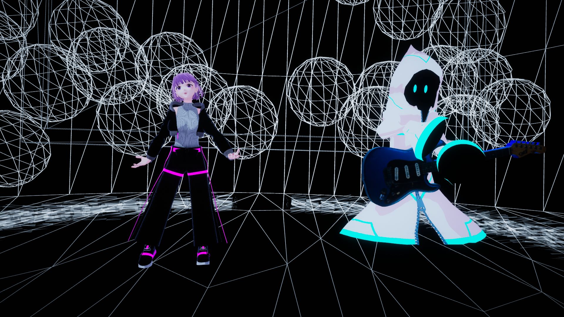 バーチャル空間で活躍するアーティストによるライブパフォーマンスも素晴らしかったです