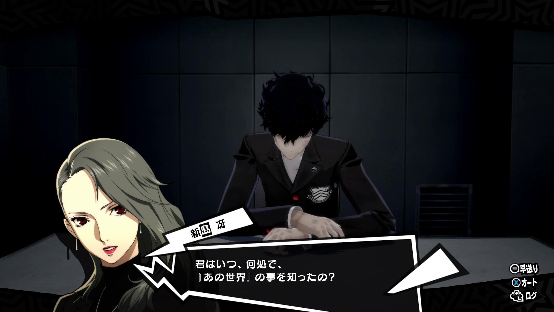 警察で取り調べを受けながら、過去を回想する