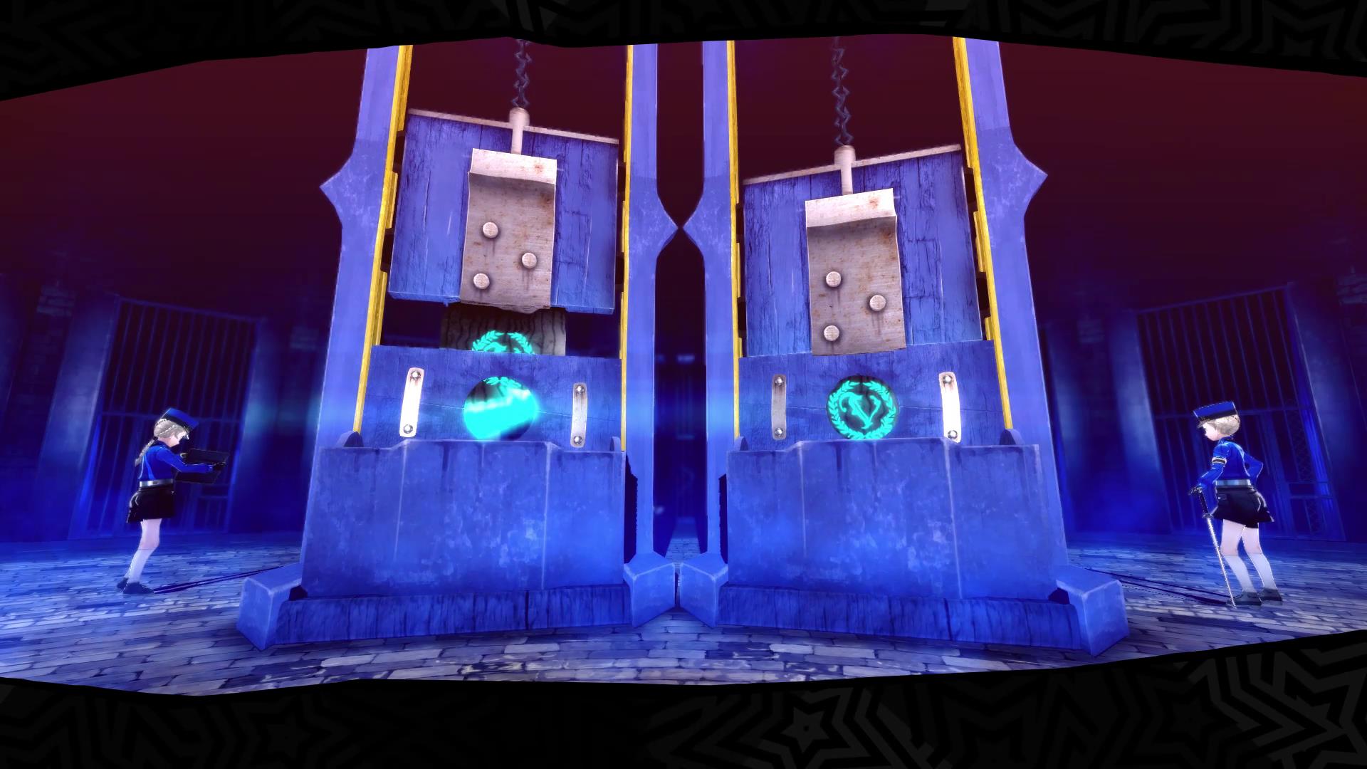 ペルソナの合体では古いペルソナがギロチンで処刑される