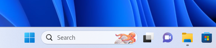 タスクバーの新しい検索エクスペリエンス